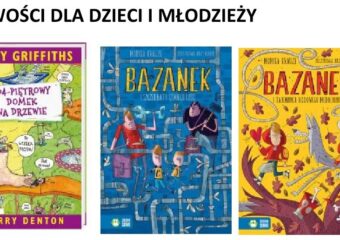Nowości dla dzieci i młodzieży w naszej Bibliotece